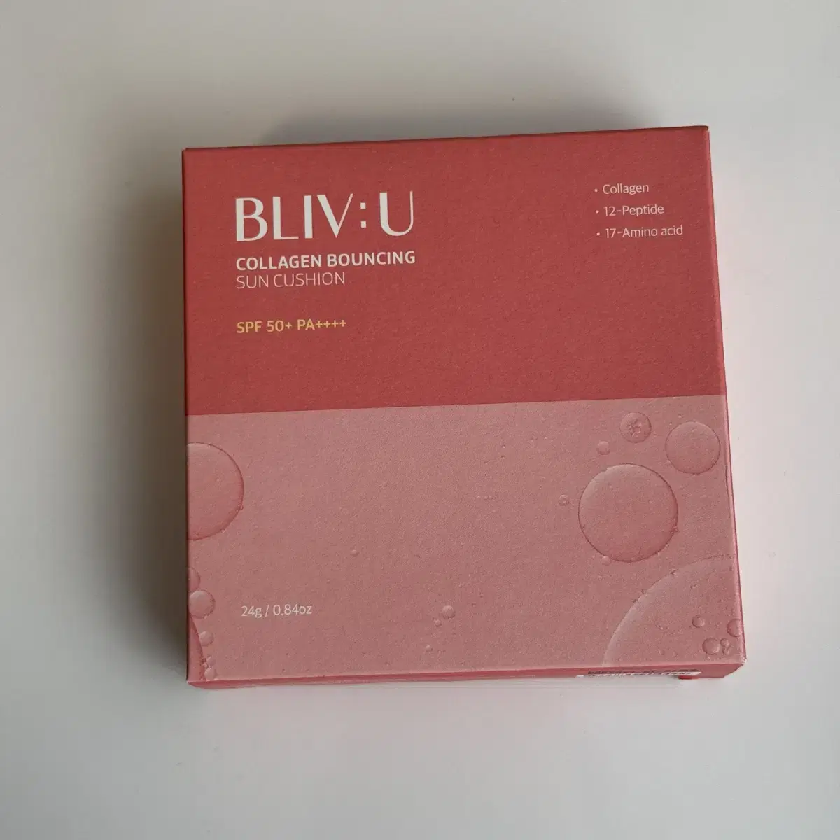 블리브유 콜라겐 바운싱 선쿠션 BLIVU COLLAGEN BOUNCING